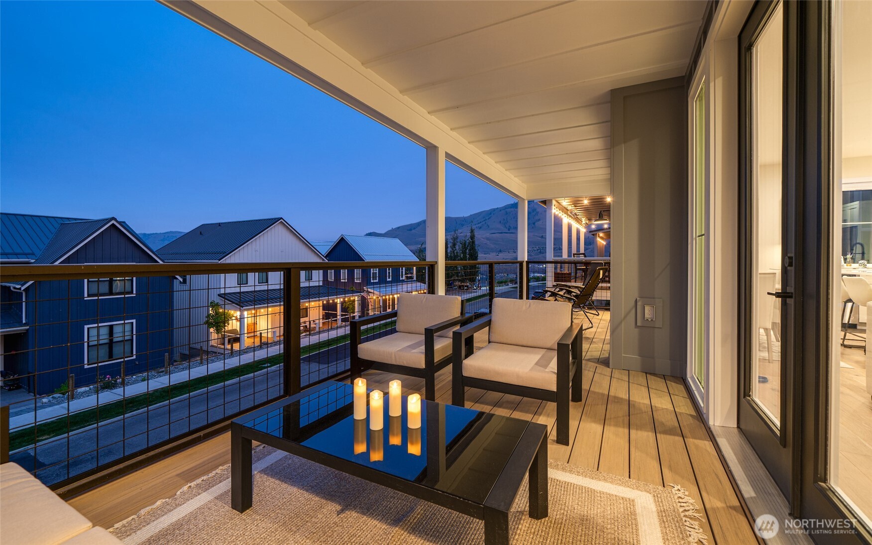 259 Bobcat Lane Chelan, WA 98816 - Photo 30 of 40 a view of a balcony with chairs
