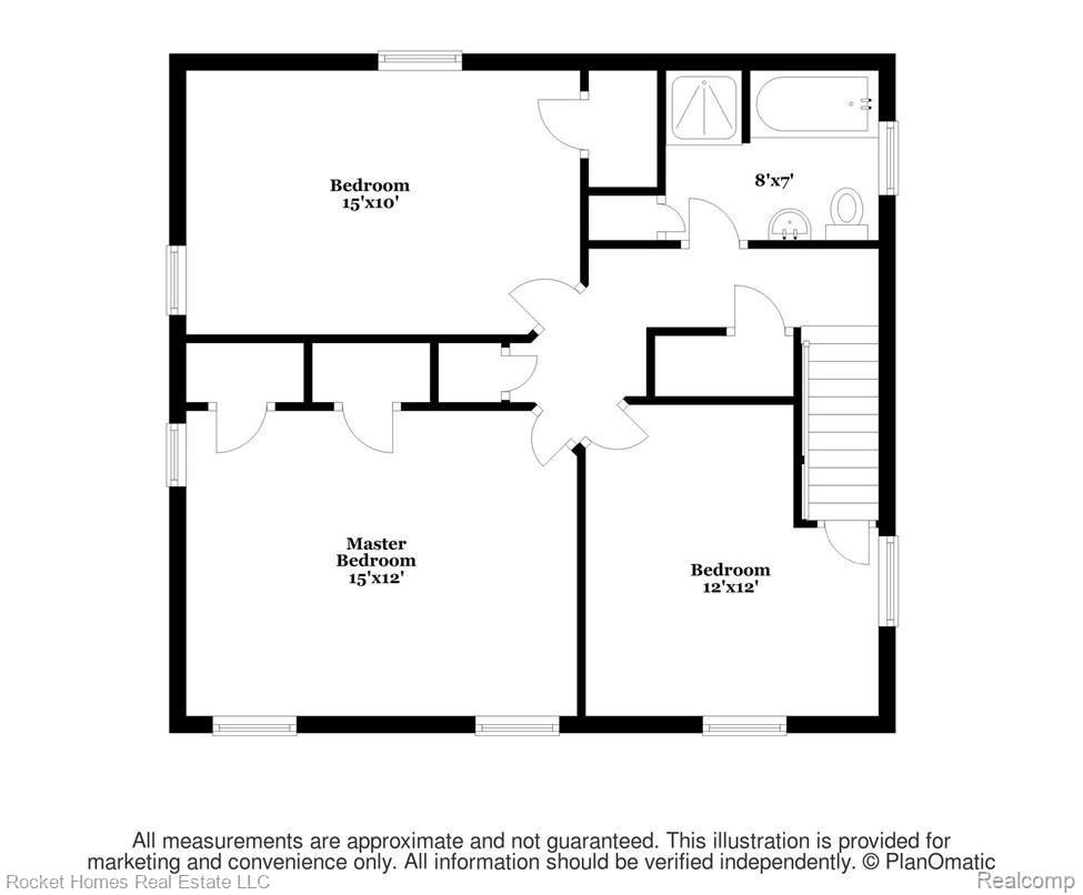 16525 Huntington Road Detroit, MI 48219 - Photo 23 of 24 floorplan-upper-399473.jpg