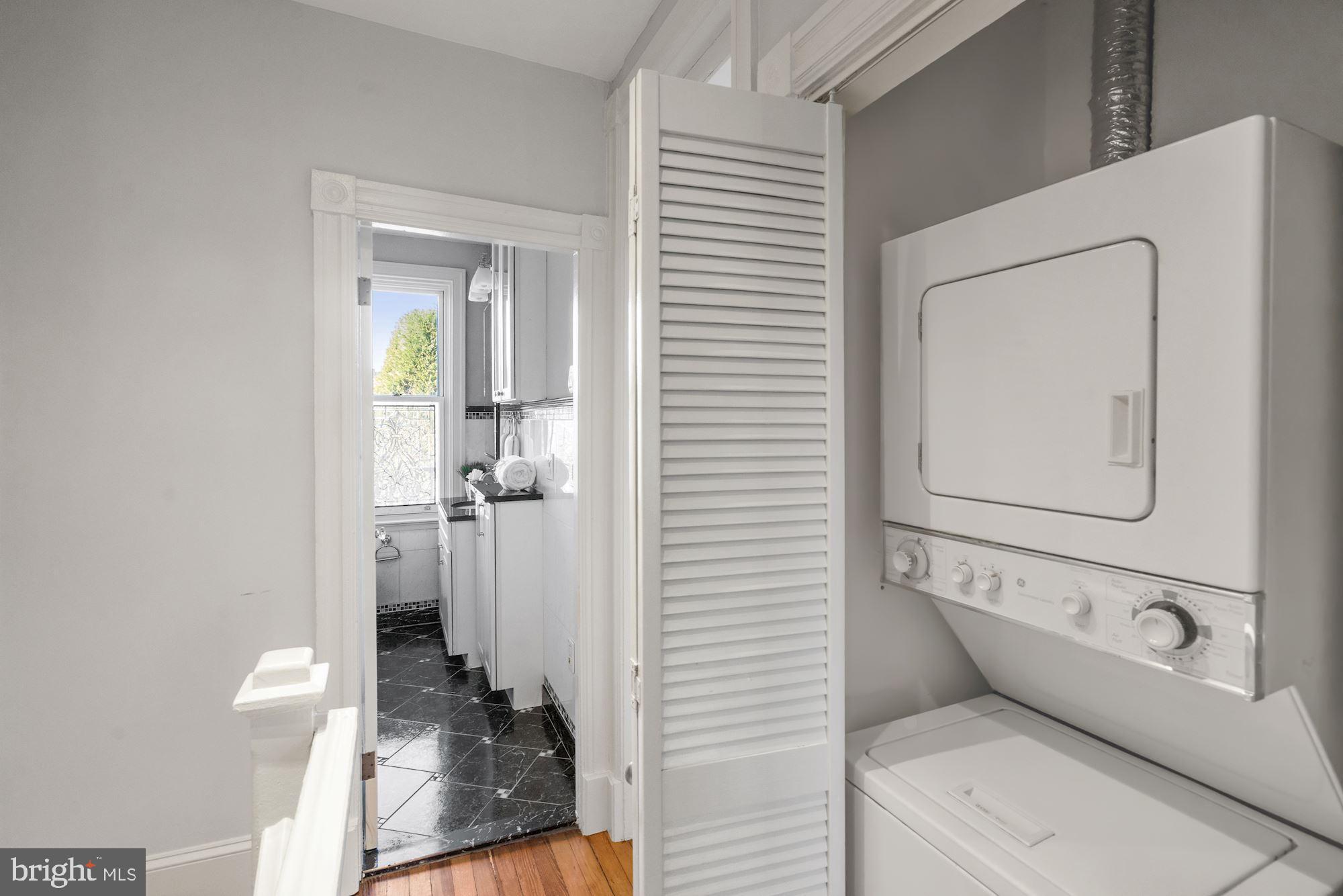 516 F Street Northeast Washington, DC 20002 - Photo 21 of 35 Upstairs washer & dryer