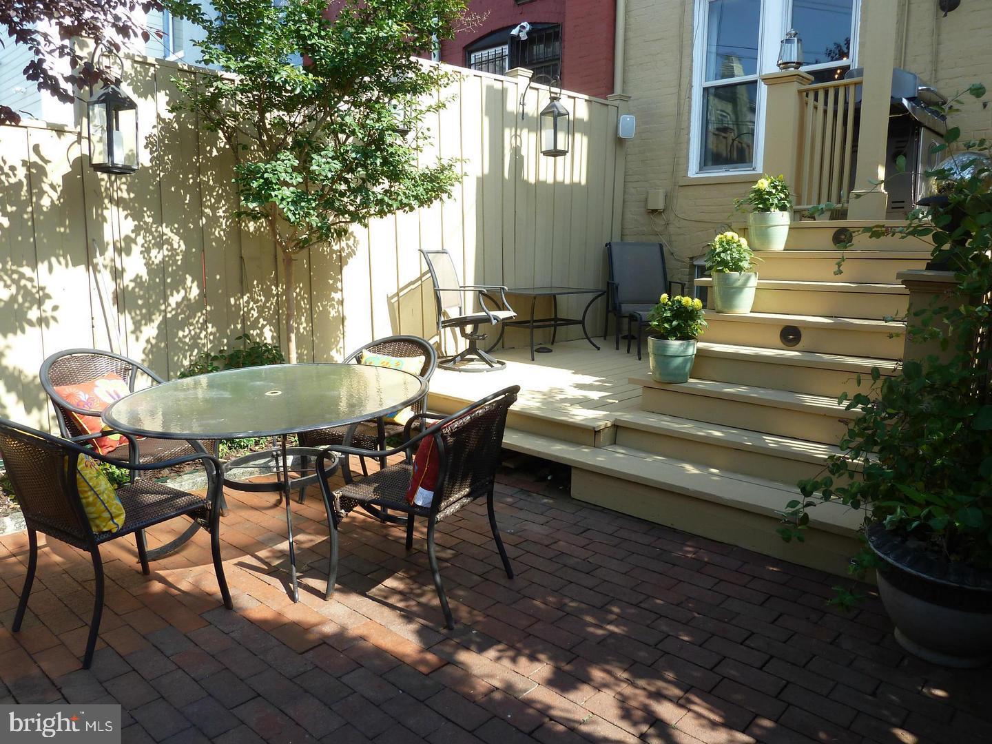 516 F Street Northeast Washington, DC 20002 - Photo 34 of 35 Multiple patios, lots of space out back