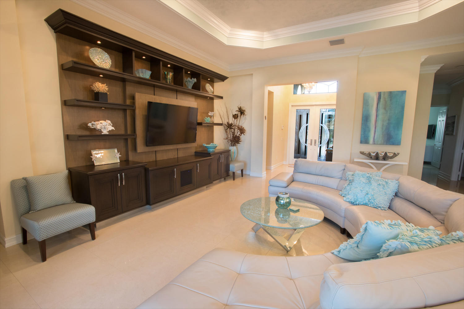 9127 Ribbons Ridge Point Boynton Beach, FL 33473 - Photo 18 of 36 living and entrance view