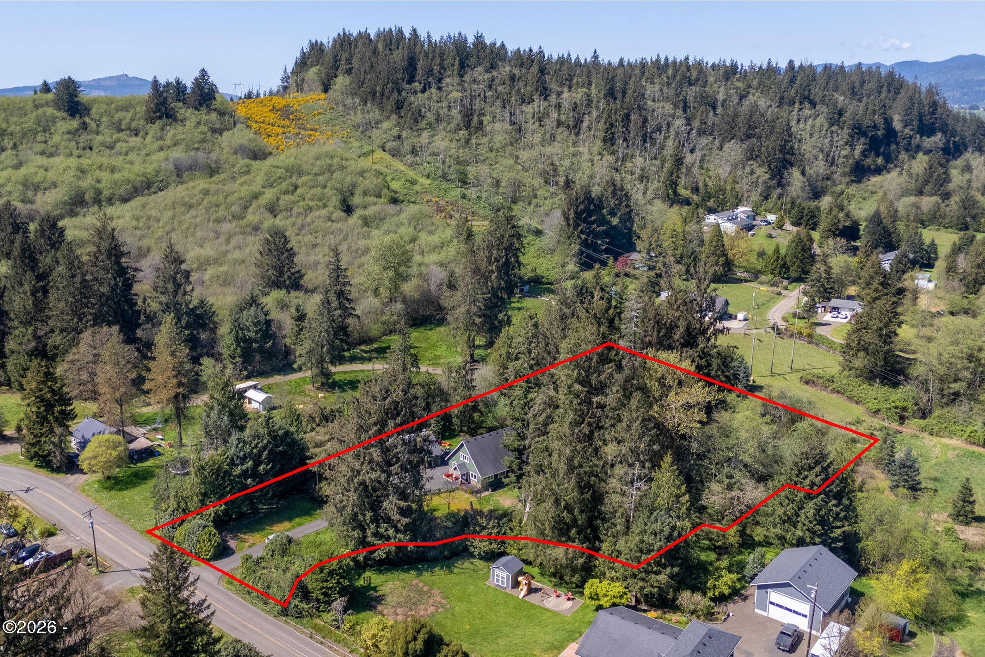 6040 Brickyard Road Tillamook, OR 97141 - Photo 2 of 41 Drone View