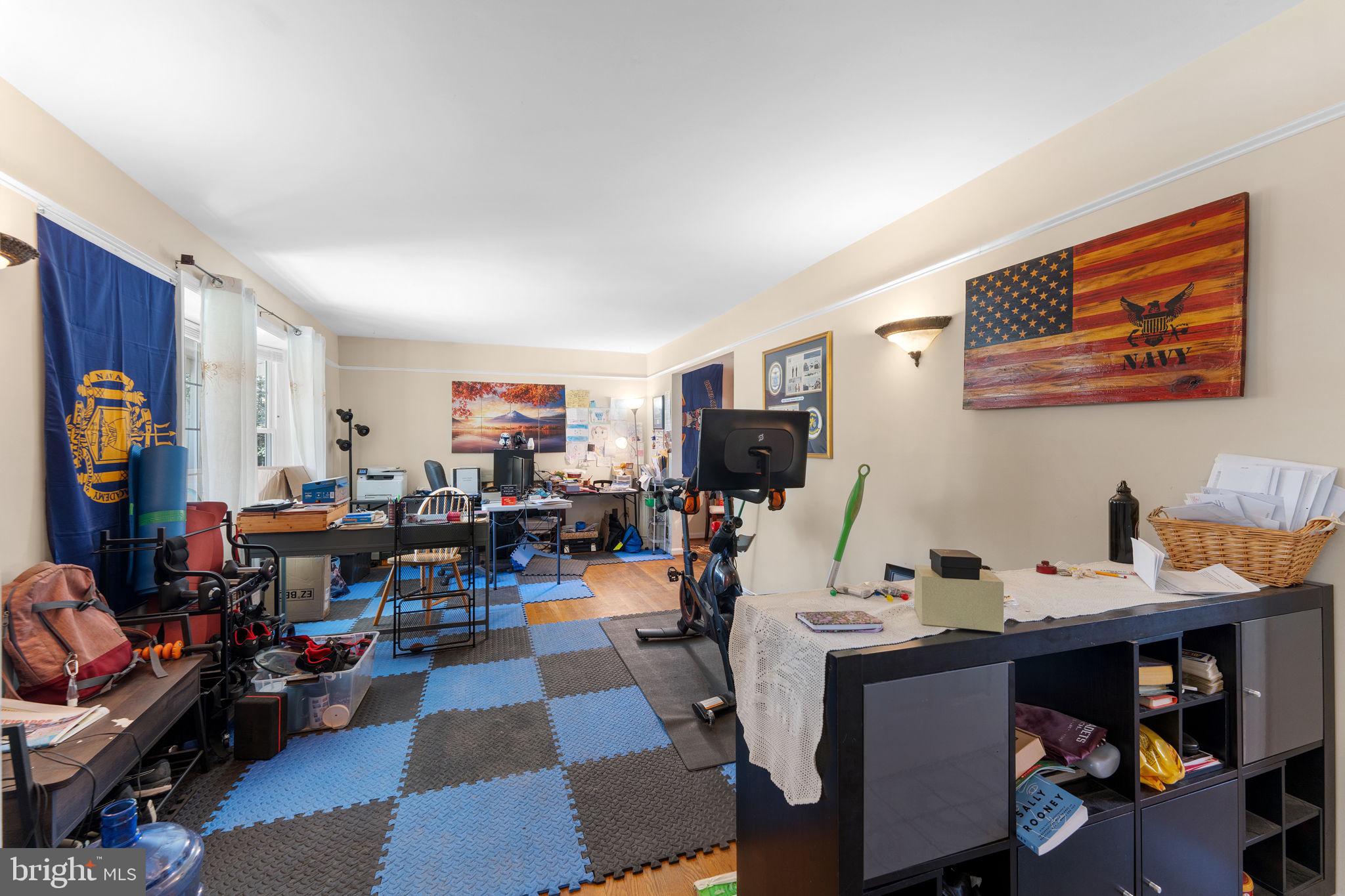 8610 Clydesdale Road Springfield, VA 22151 - Photo 13 of 42 Living room currently being used as office