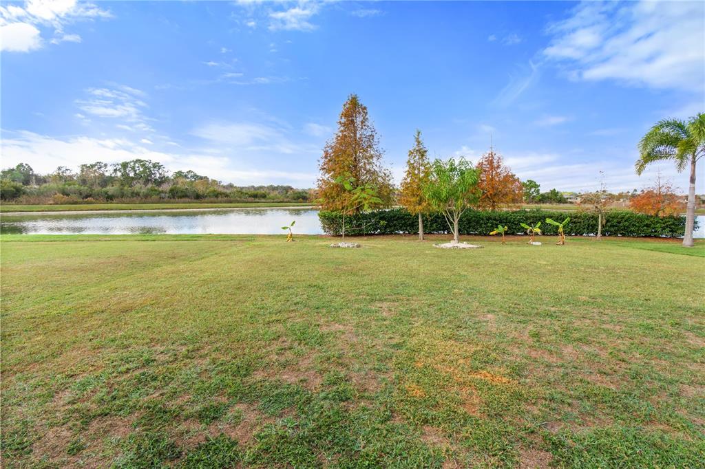 2651 Grandbury Grove Road Lakeland, FL 33811 - Photo 40 of 41 a view of a lake with houses in the back
