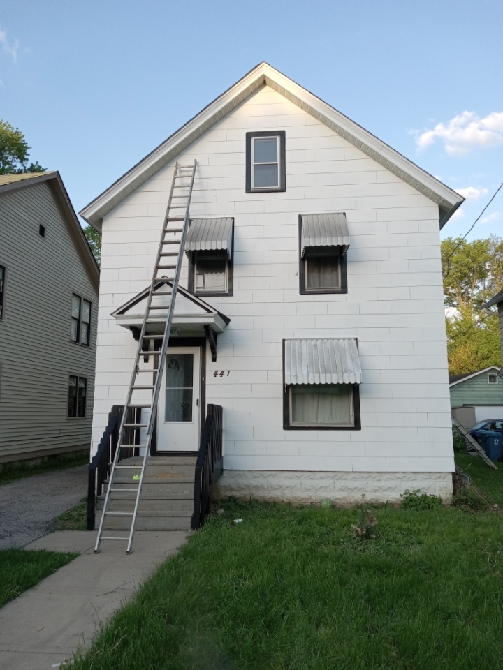 441 North View Street Aurora, IL 60506 - Photo 15 of 15 a view of a house with a backyard
