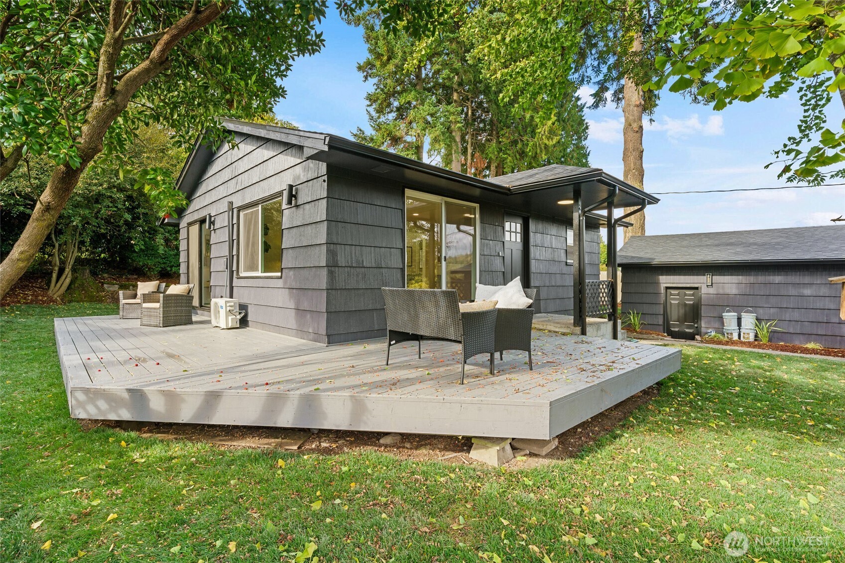3503 Meadow Avenue North Renton, WA 98056 - Photo 24 of 29 a view of a house with patio and a yard