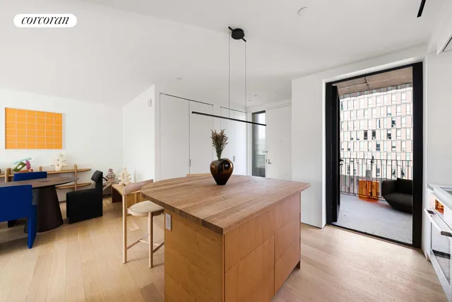 a view of city from balcony