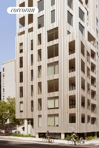 a front view of a building