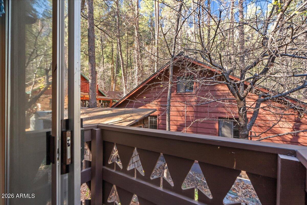 103 North Harding Drive Sedona, AZ 86336 - Photo 35 of 62 a view of balcony with a tree