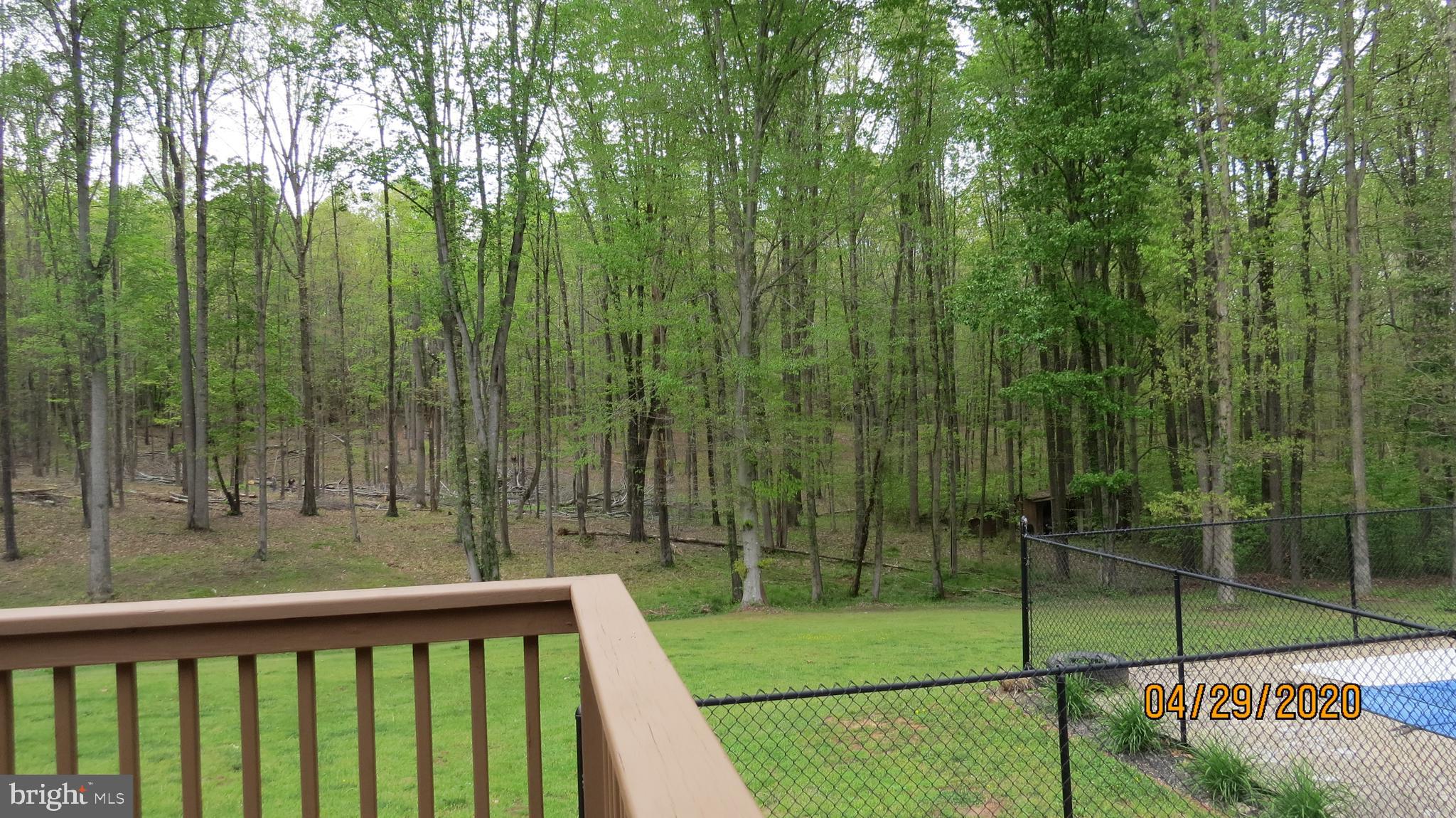 22191 Berry Run Road Orange, VA 22960 - Photo 14 of 42 Backyard view from deck