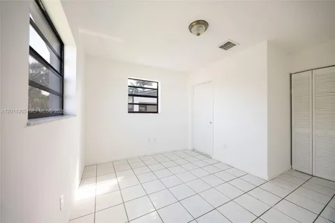 a view of a room with window