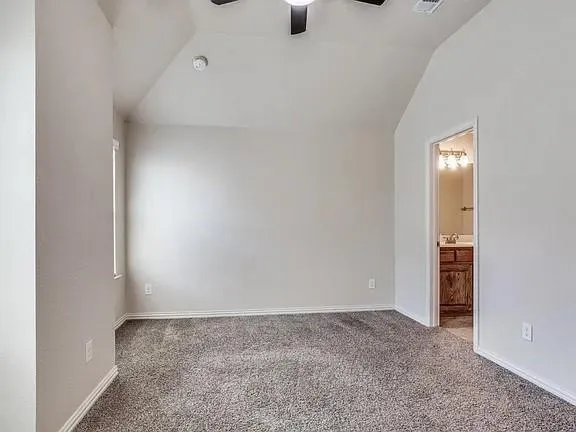 a view of empty room