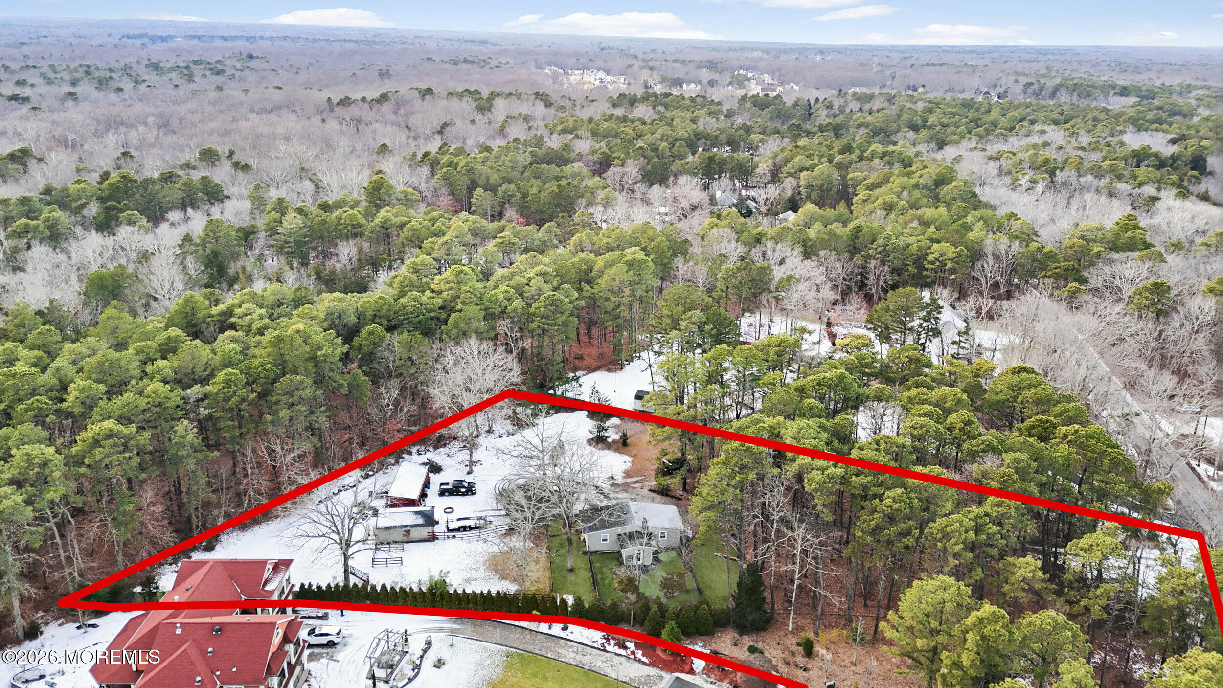 283 East Pleasant Grove Road Jackson, NJ 08527 - Photo 5 of 10 an outdoor view of building and trees