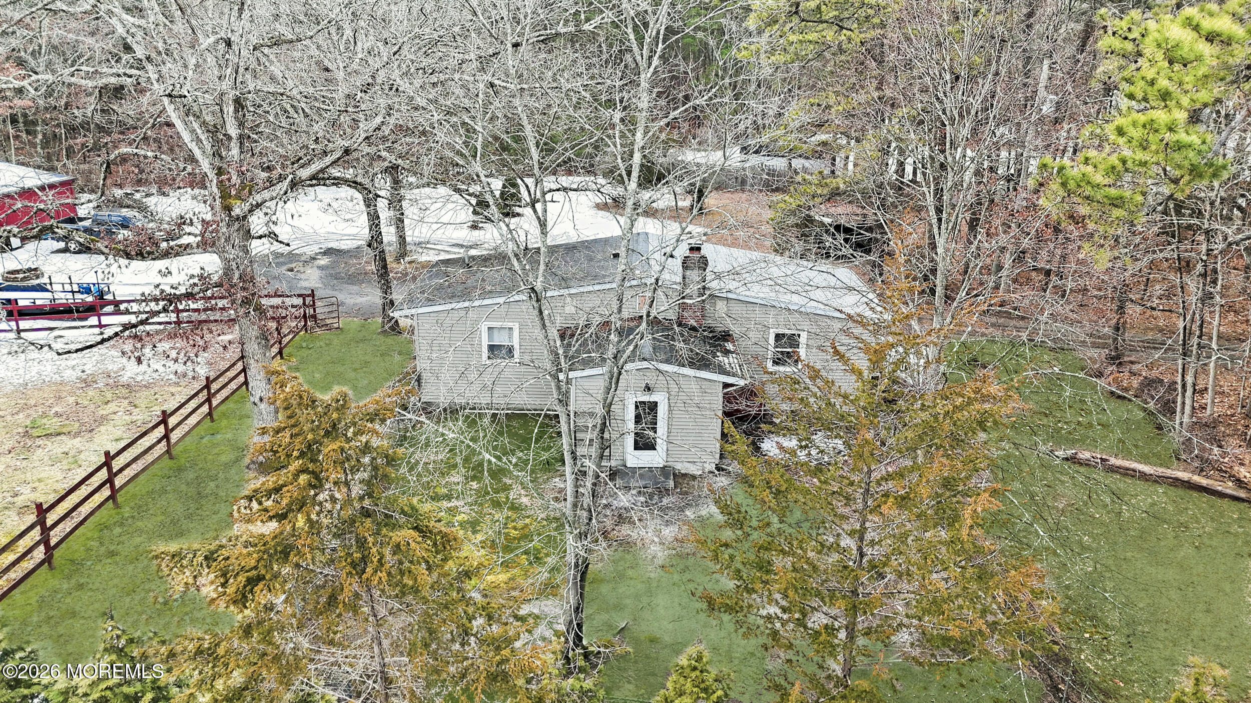 283 East Pleasant Grove Road Jackson, NJ 08527 - Photo 9 of 10 a aerial view of a residential apartment building with a yard