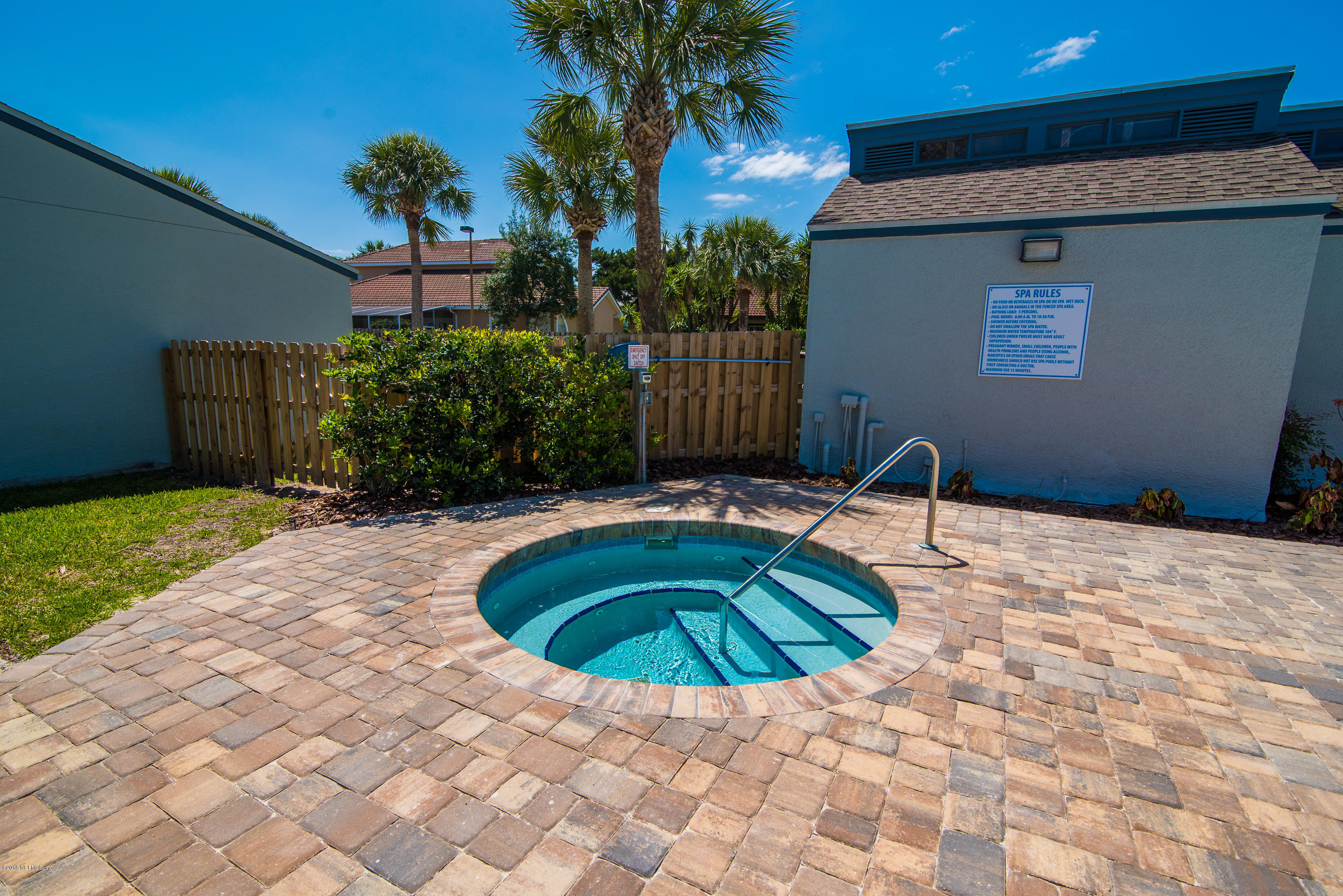 890 A1A Beach Boulevard, Unit 50 St. Augustine, FL 32080 - Photo 64 of 71 a house with swimming pool in front of it