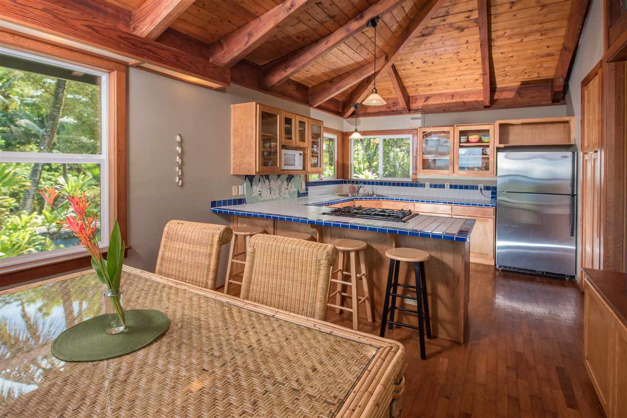 101 West Waipio Road Haiku, HI 96708 - Photo 11 of 30 a living room with furniture and a wooden floor