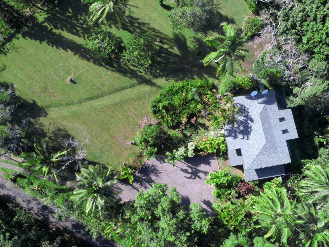 101 West Waipio Road Haiku, HI 96708 - Photo 30 of 30 an aerial view of a house with a yard