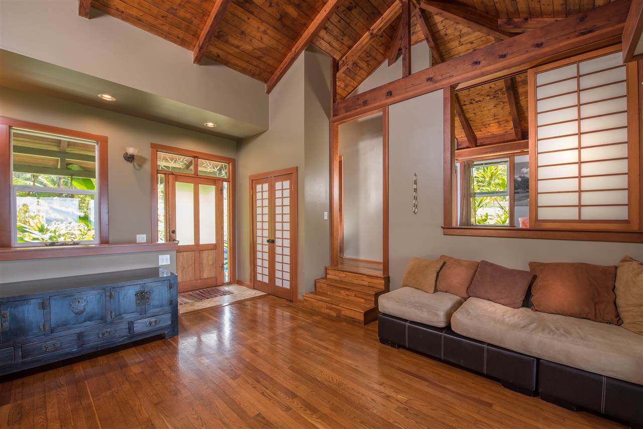 101 West Waipio Road Haiku, HI 96708 - Photo 9 of 30 a living room with furniture and a large window