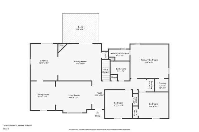 $2,755 | 7916 Bradshaw Street, Lenexa, KS 66215