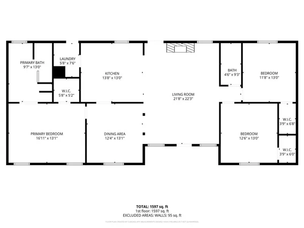 a picture of a wall with a white and white photo