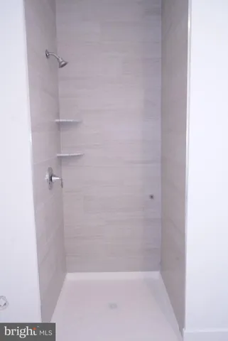 a close up of a bathtub