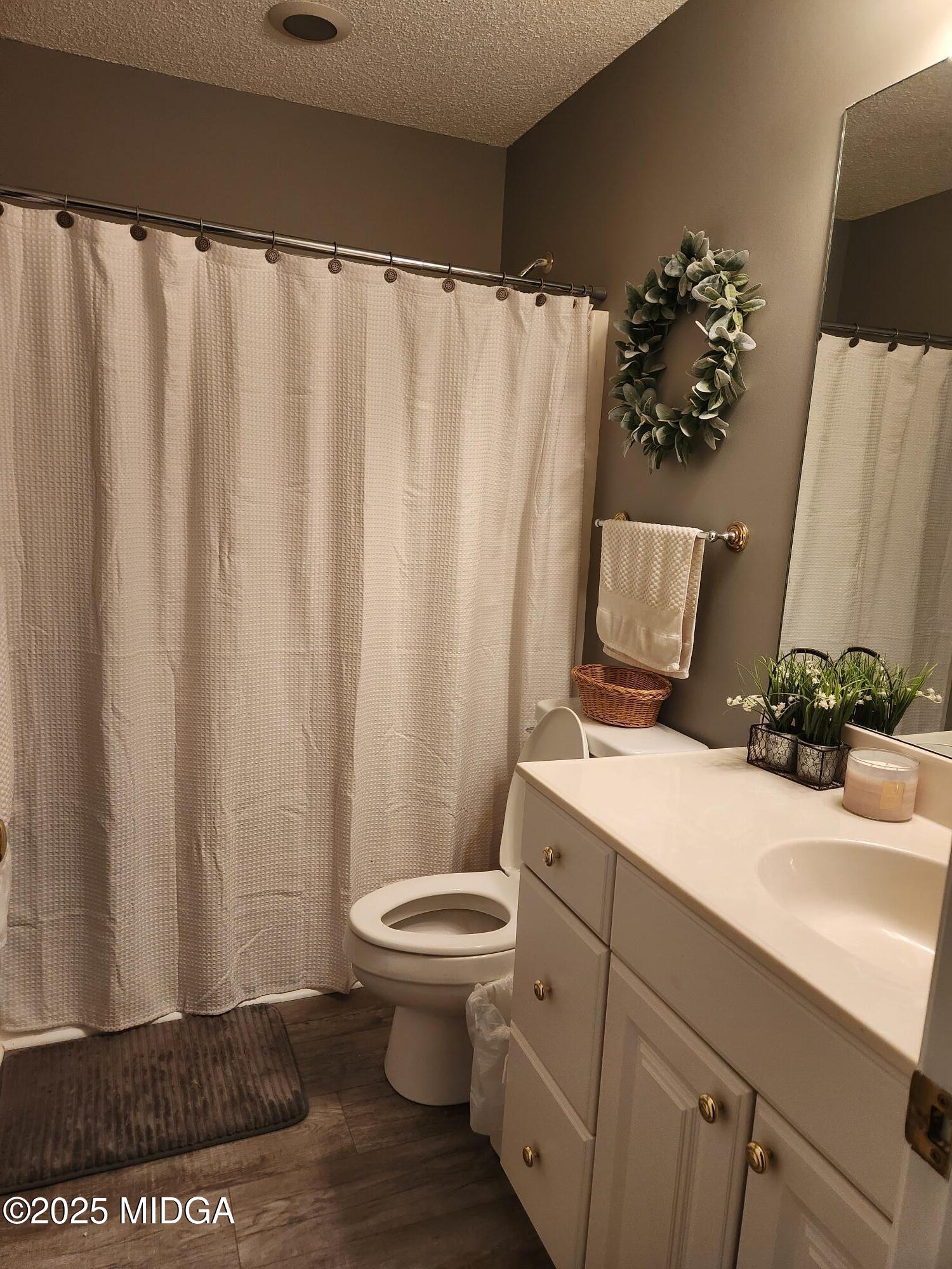 254 Crestview Lane Gray, GA 31032 - Photo 8 of 15 a bathroom with a sink a toilet and a mirror