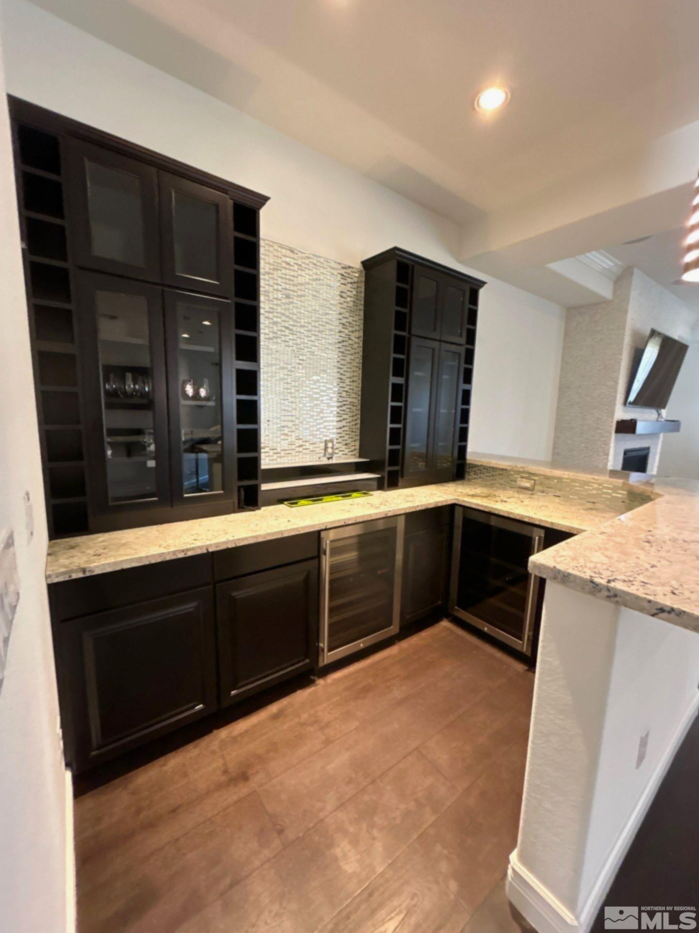 2070 Blue Boy Lane Reno, NV 89521 - Photo 13 of 31 a kitchen with stainless steel appliances granite countertop a sink and cabinets