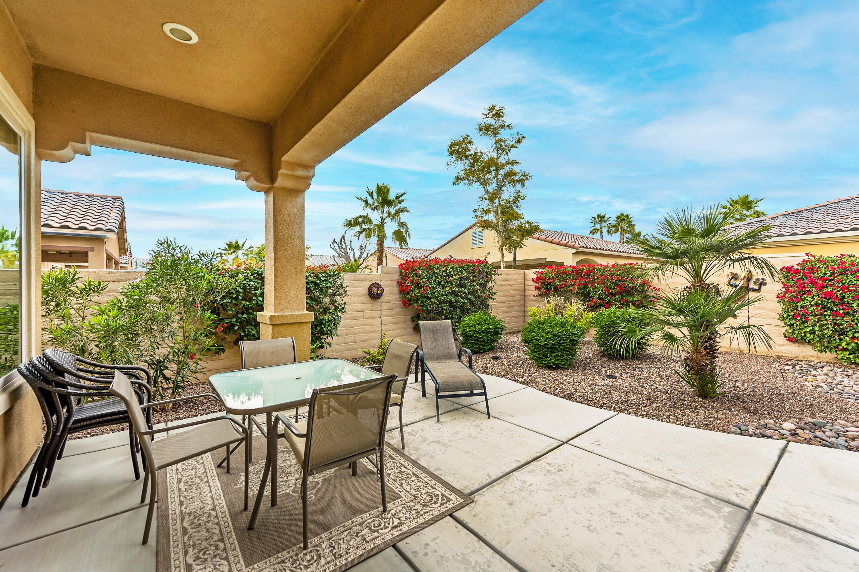 81674 Avenida Celaya Indio, CA 92203 - Photo 23 of 43 a view of an outdoor seating area