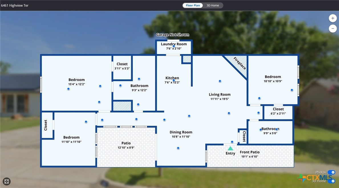 6464 Highview Terrace Watauga, TX 76148 - Photo 29 of 29 Floor Plan