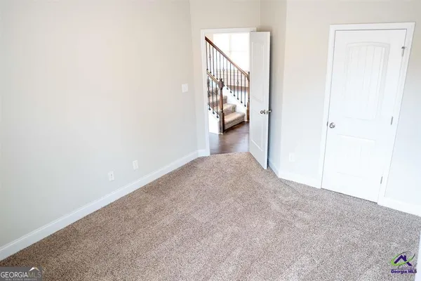 a view of a hallway with a hallway