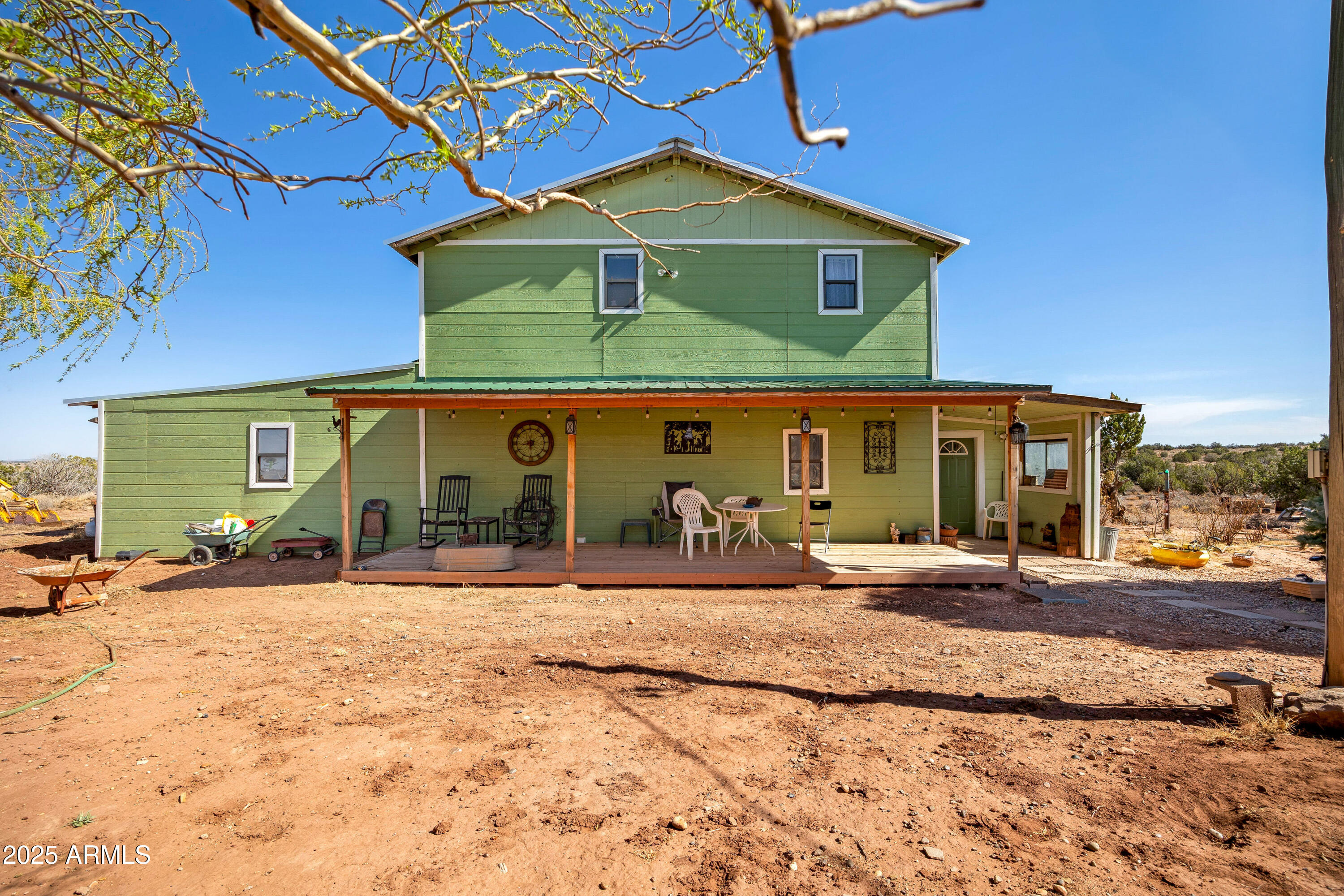 a front view of a house with a porch
