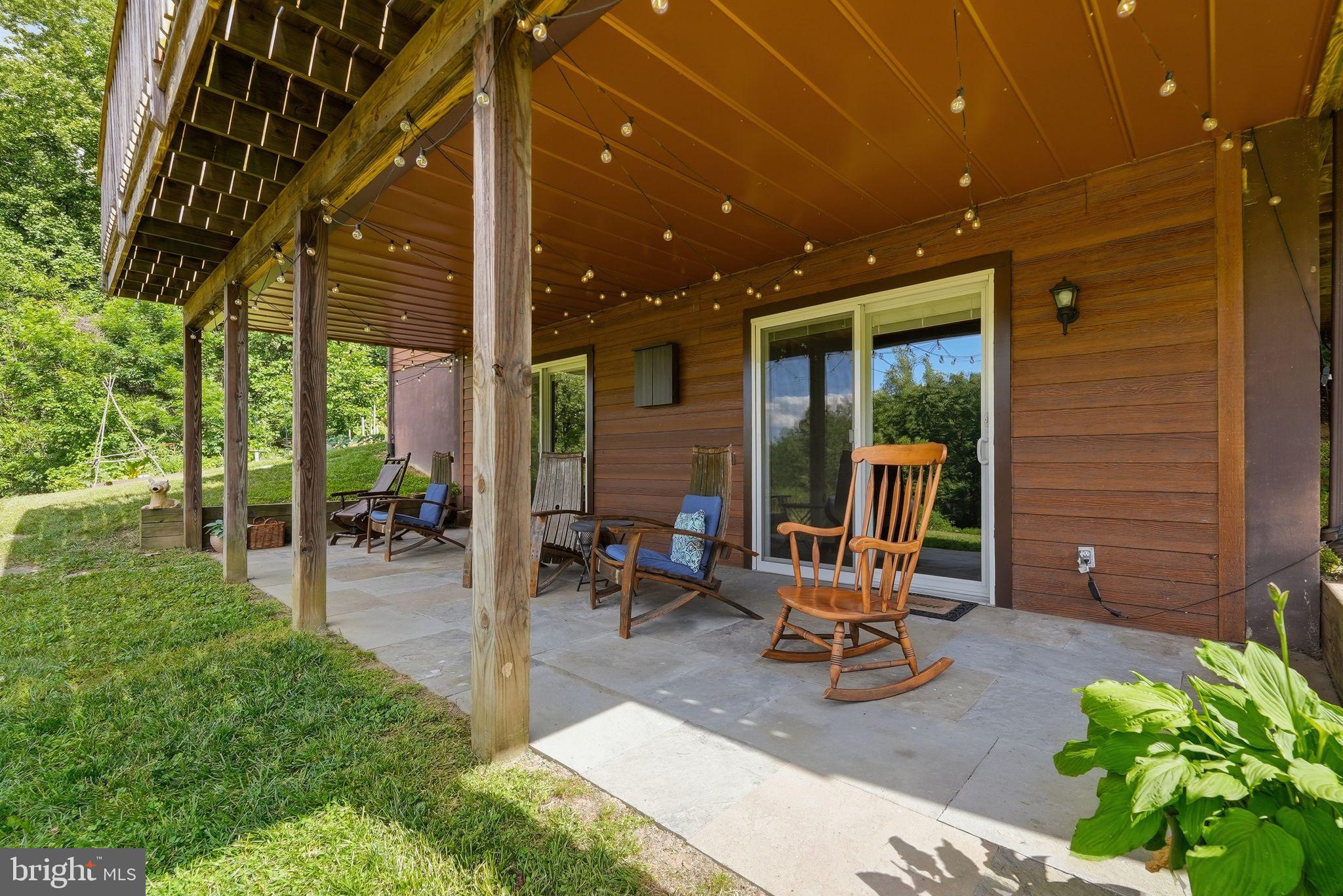 2411 Quaker Run Road Syria, VA 22743 - Photo 4 of 56 Charming patio with serene views.