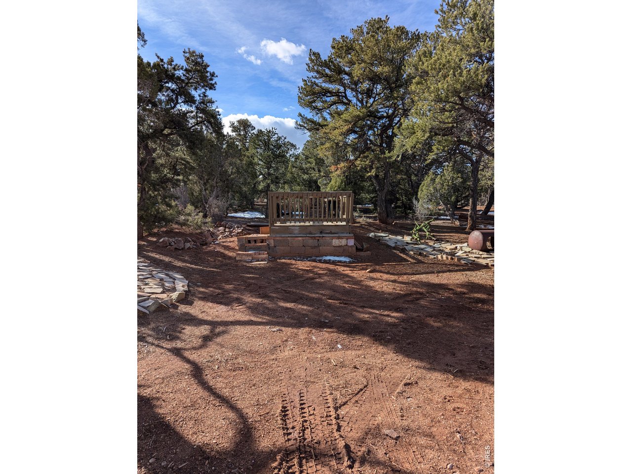9400 Canal Road Glade Park, CO 81523 - Photo 14 of 14 a view of a yard with trees in the background