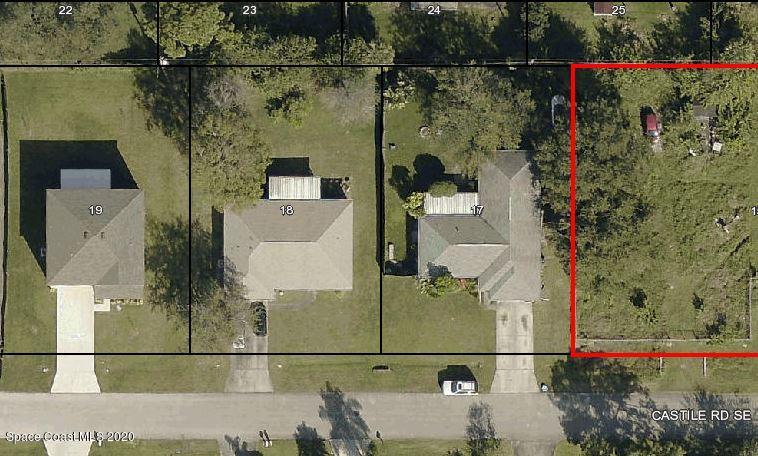 0 Castile Road Southeast Palm Bay, FL 32909 - Photo 1 of 2 000 Castile Rd SE - Aerial