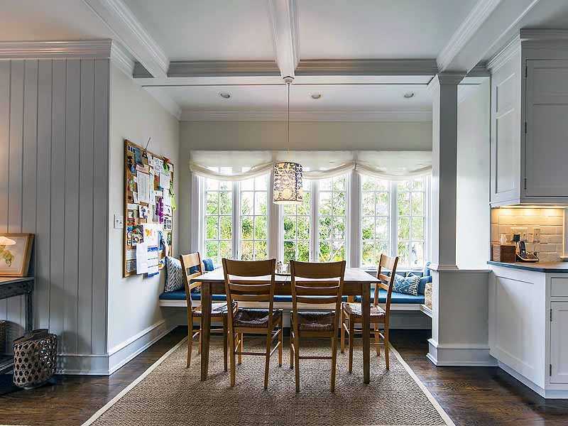 4 Point O Woods Road Darien, CT 06820 - Photo 7 of 23 a view of a dining room with furniture window and outside view
