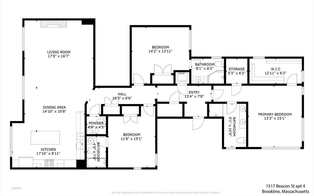 1517 Beacon Street, Unit 4 Brookline, MA 02446 - Photo 28 of 28