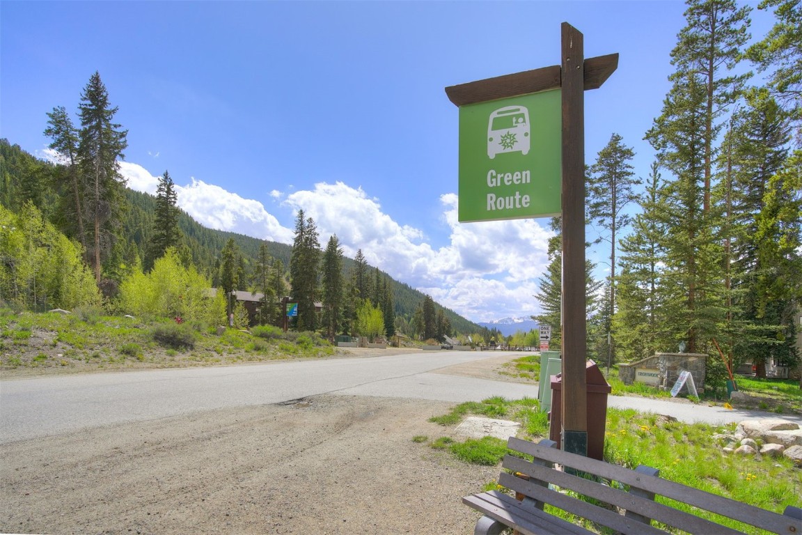 1473 East Keystone Road, Unit 2933 Keystone, CO 80435 - Photo 18 of 18 a sign that is sitting on the side of a road