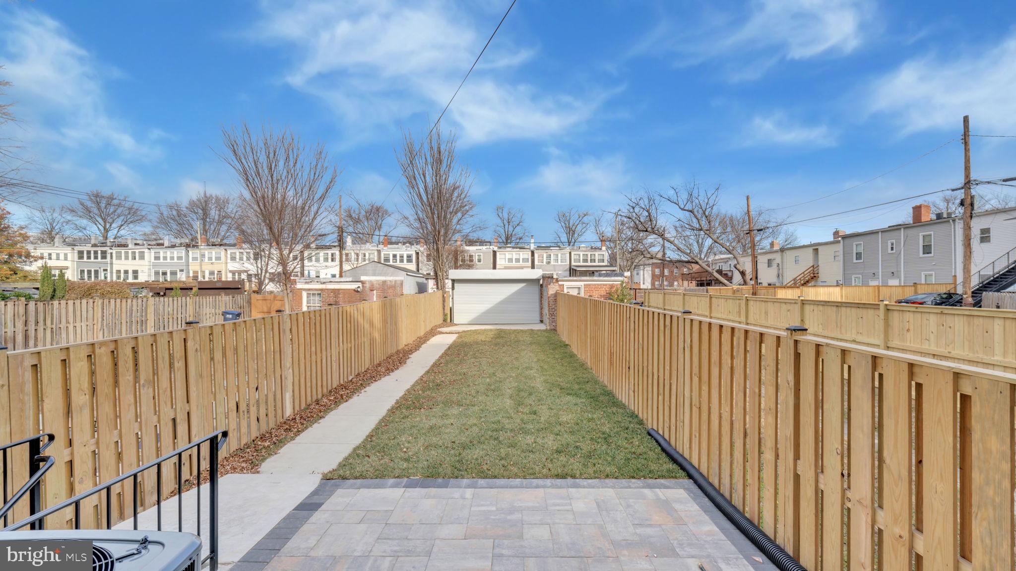 417 Ingraham Street Northwest Washington, DC 20011 - Photo 39 of 46 Exterior Rear