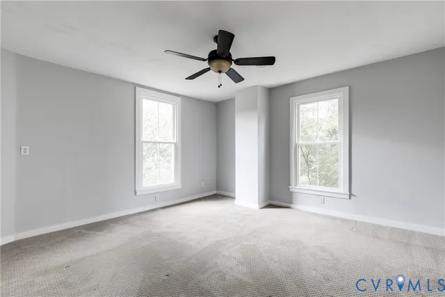 a small space with a window