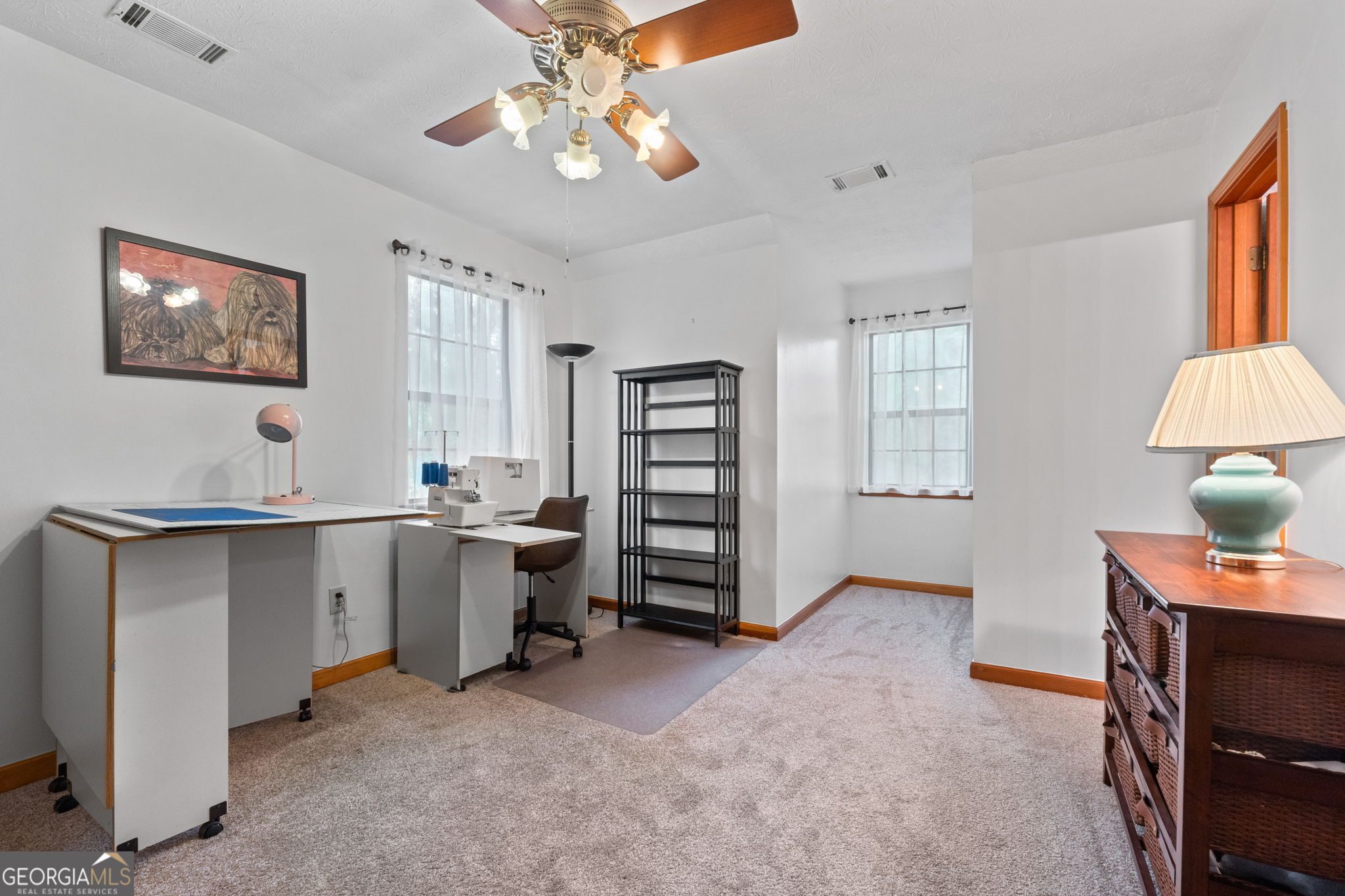110 The Farm Road McDonough, GA 30252 - Photo 27 of 32 a view of workspace with workspace and window
