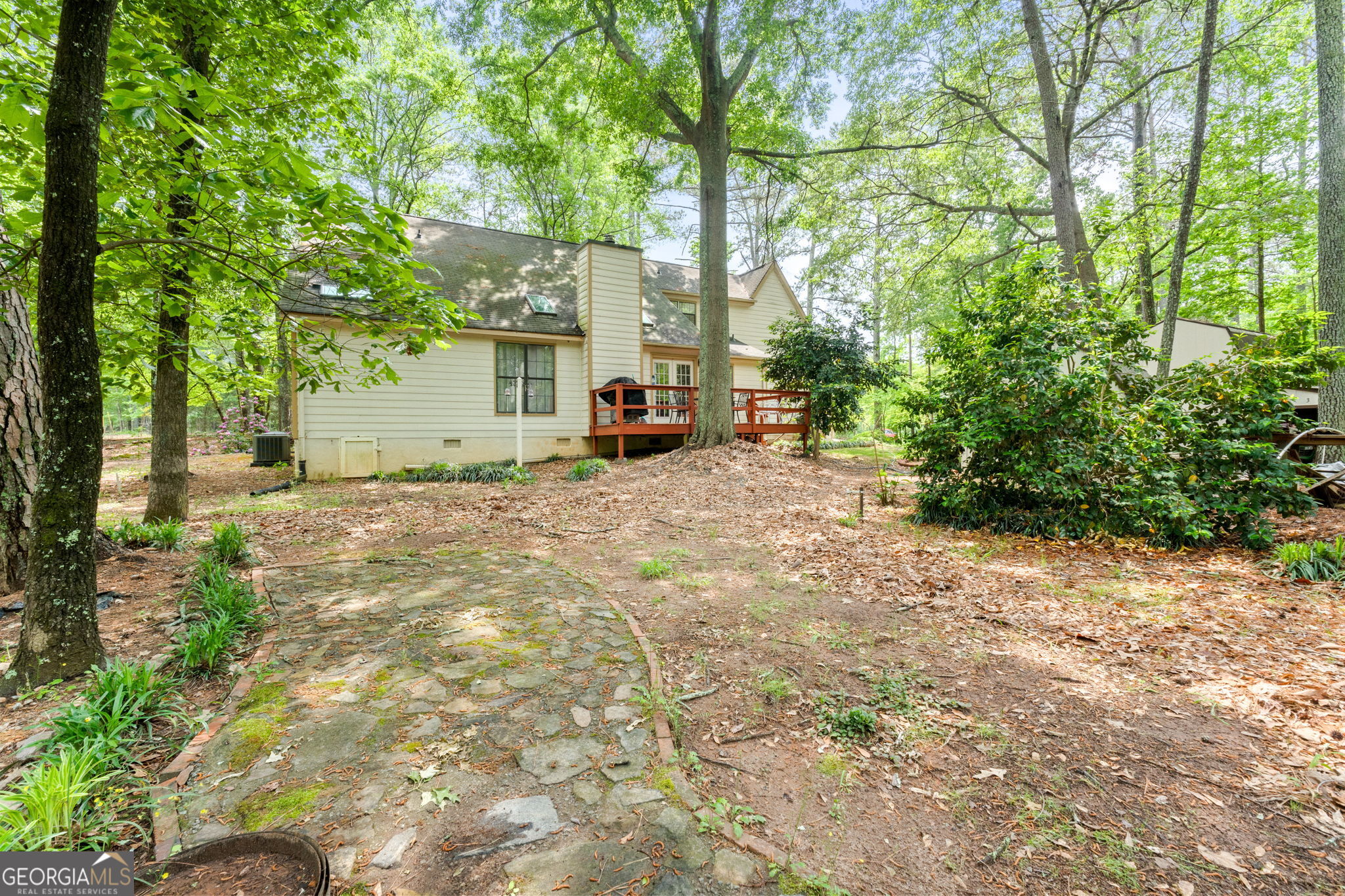 110 The Farm Road McDonough, GA 30252 - Photo 28 of 32 a view of a house with a yard and tree s