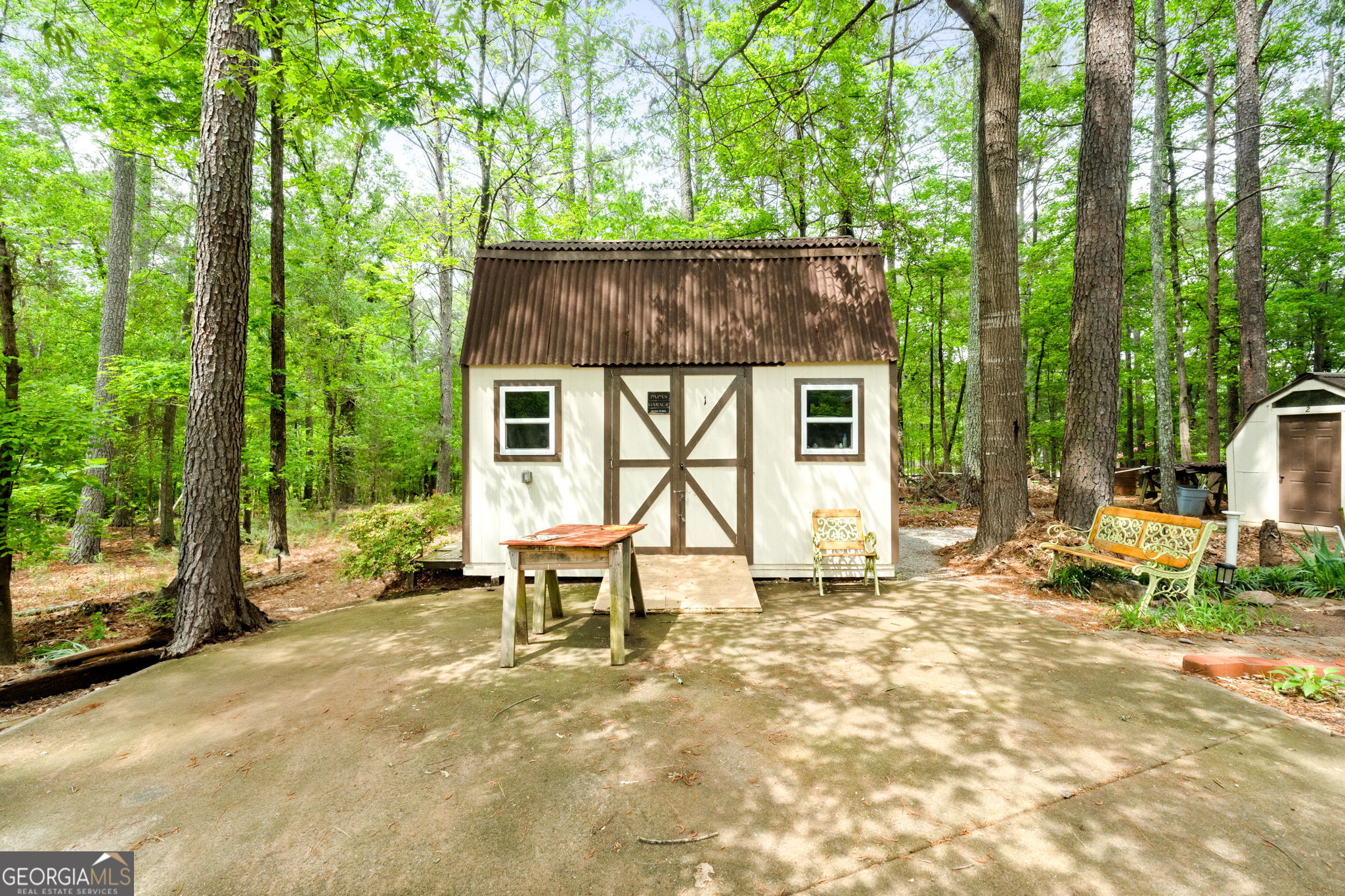 110 The Farm Road McDonough, GA 30252 - Photo 31 of 32 a view of a house with backyard and sitting area