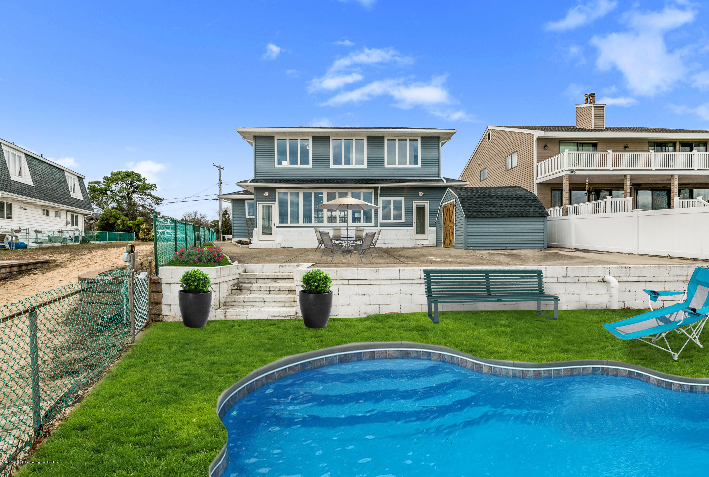 108 Meadow Point Road Point Pleasant, NJ 08742 - Photo 57 of 76 Backyard view 2