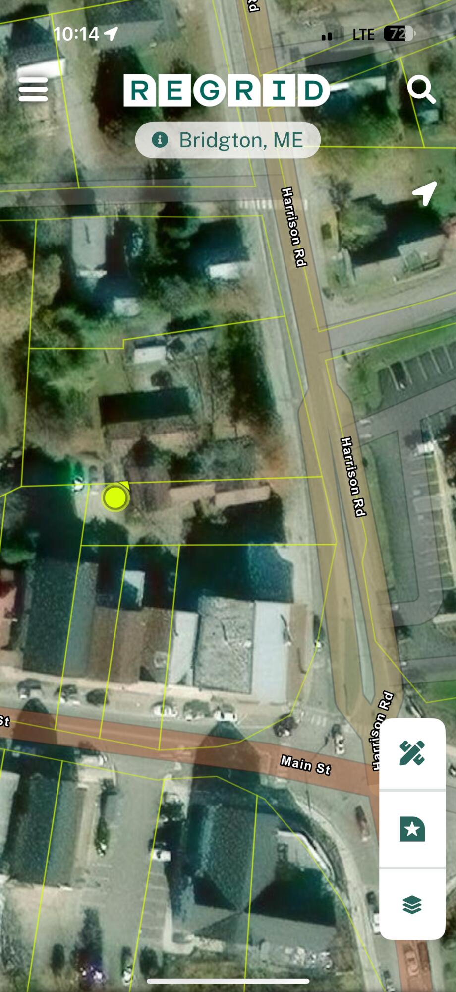 4 Harrison Road Bridgton, ME 04009 - Photo 3 of 28 Regrid overhead view