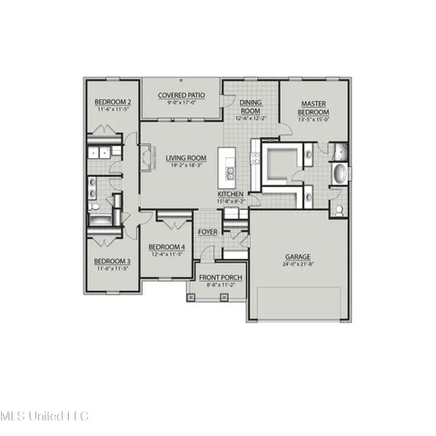 $314,908 | 5 Gant Lane, Long Beach, MS 39560