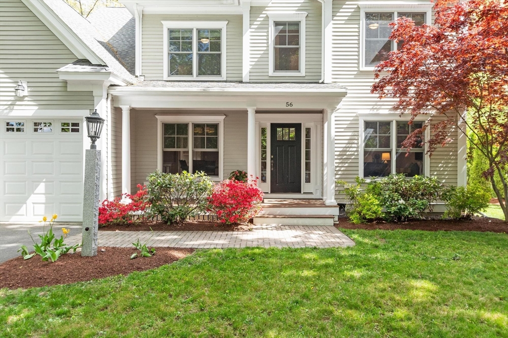 56 Old Marlboro Road Concord, MA 01742 - Photo 32 of 34 front view of a house with a yard