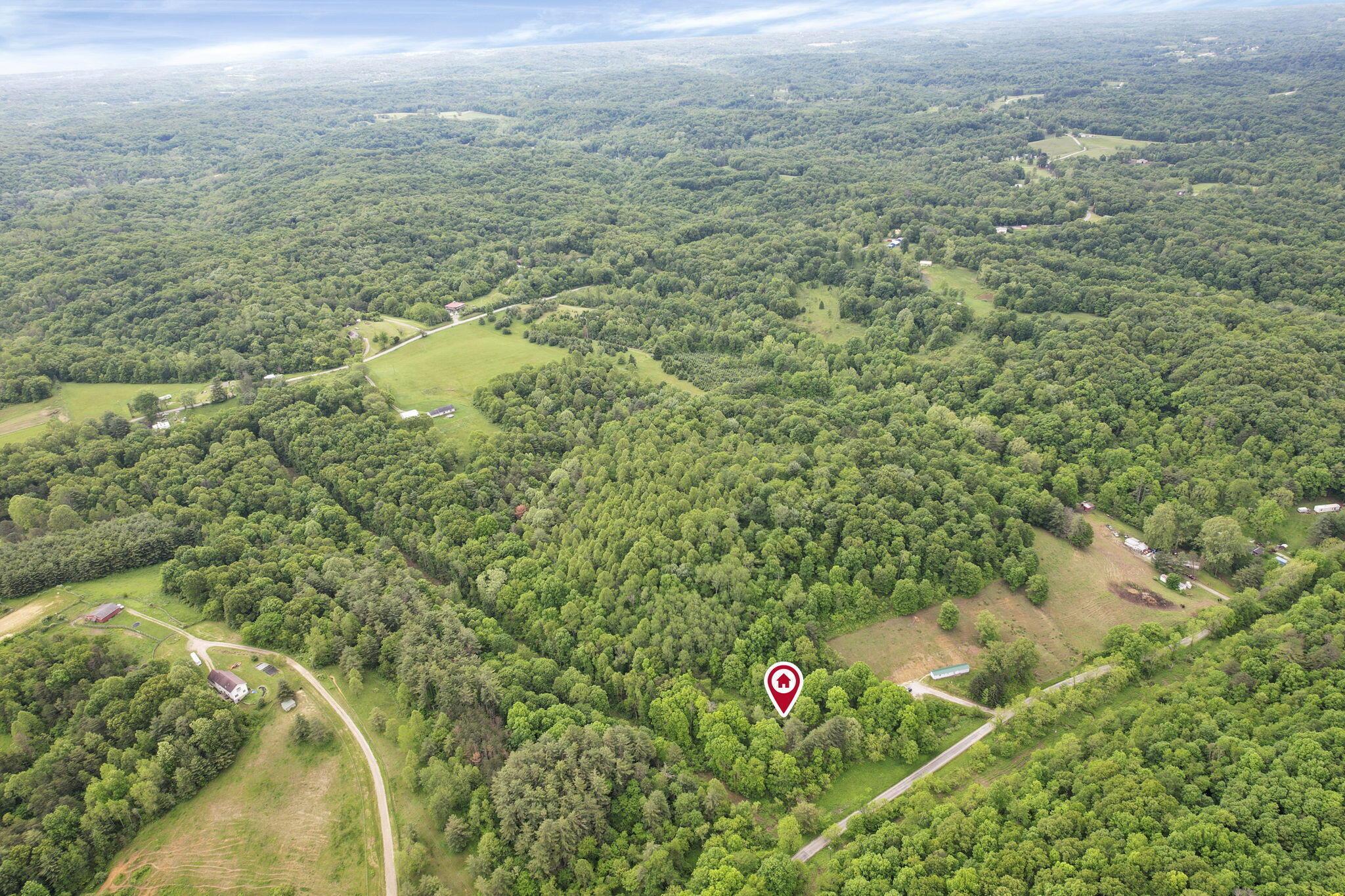 11250 Grass Run Road New Marshfield, OH 45766 - Photo 13 of 16 Aerial Shot Roads & Surroundings