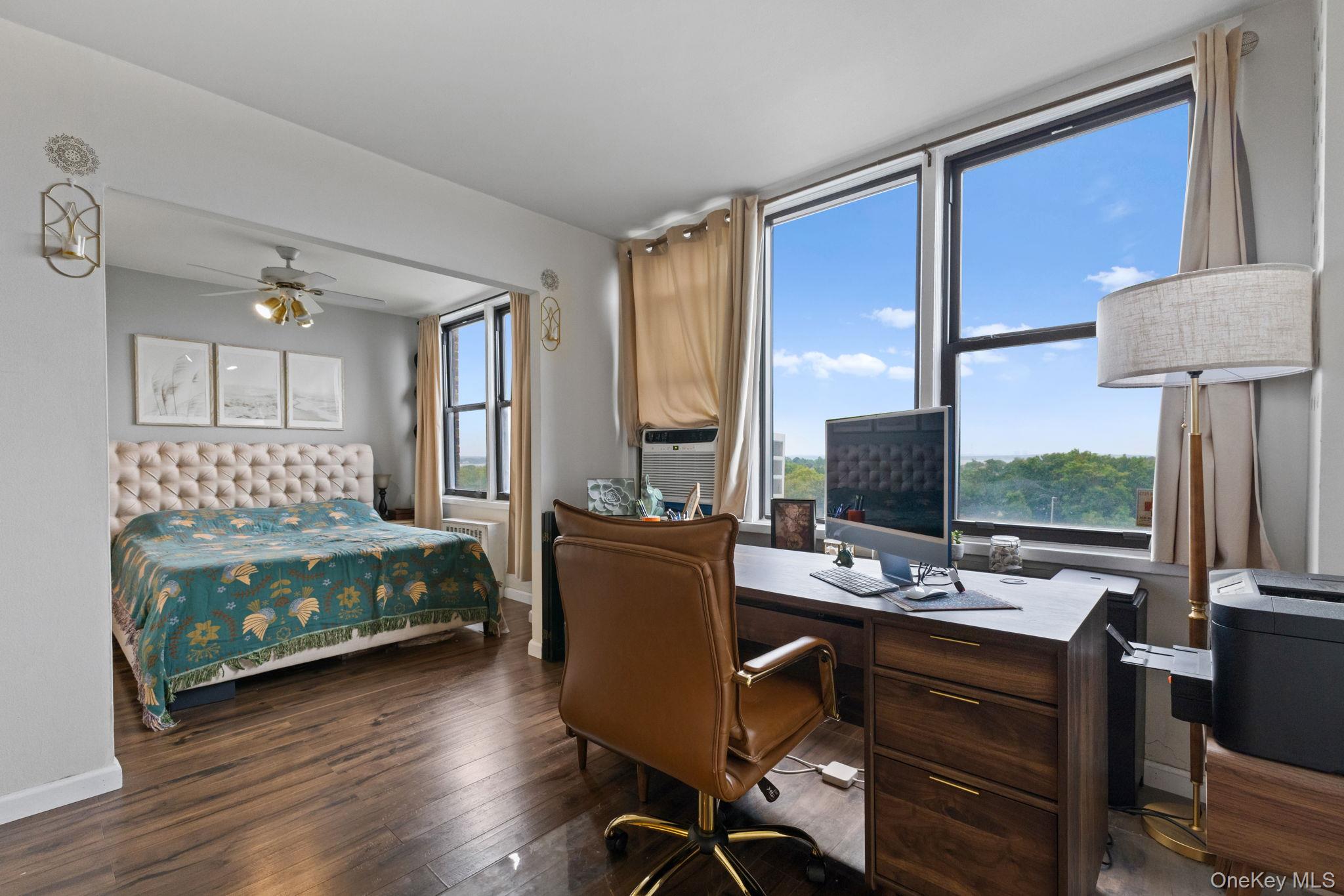 3121 Middletown Road, Unit 7L Bronx, NY 10461 - Photo 14 of 23 a view of a workspace with furniture and a window