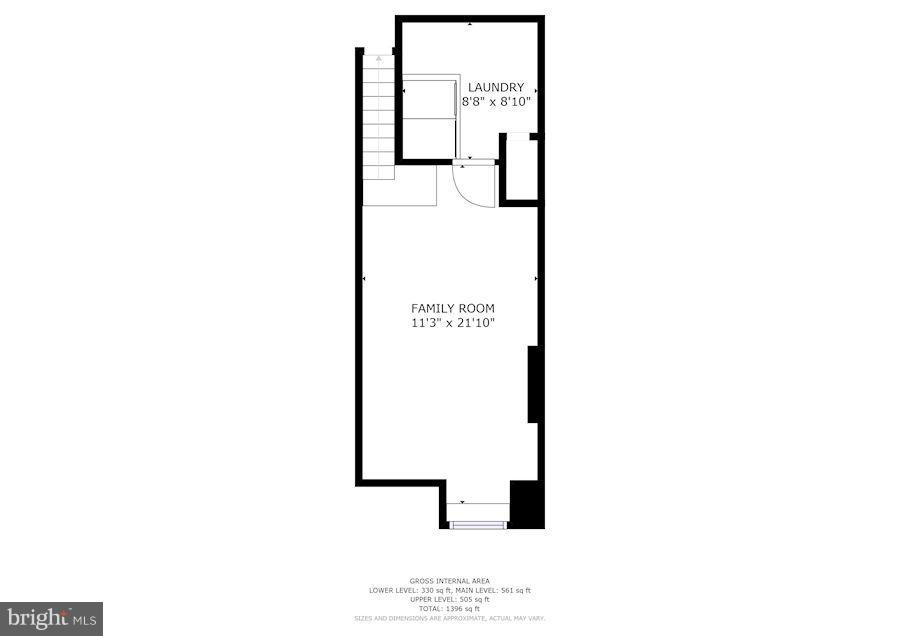 321 D Street Southeast Washington, DC 20003 - Photo 23 of 29 Basement Floorpan