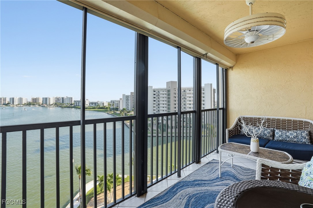 400 Lenell Road, Unit 706 Fort Myers Beach, FL 33931 - Photo 30 of 33 a bedroom with furniture and a window